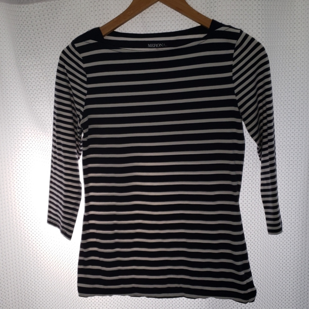 ☆ 3 /$15 Nautical quarter sleeve shirt